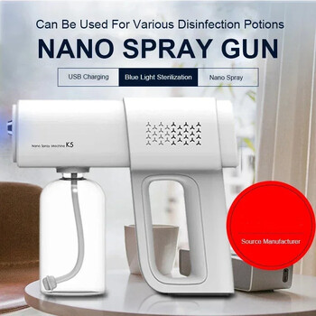 380ML K5 K5PRO K6 Electric Nano Sprayer Fogging Sprayer Sprayer Gun Blue Light Steam Sprayer Atomization Definier Machine