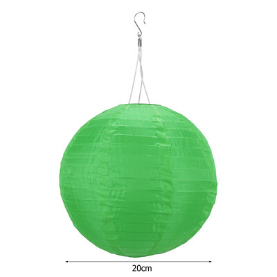 8 ιντσών IP55 αδιάβροχο φωτιστικό LED ηλιακό φανάρι κρεμαστό φωτιστικό για εξωτερική αυλή Φεστιβάλ γιορτής διακόσμησης κήπου