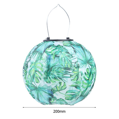 8 ιντσών IP55 αδιάβροχο φωτιστικό LED ηλιακό φανάρι κρεμαστό φωτιστικό για εξωτερική αυλή Φεστιβάλ γιορτής διακόσμησης κήπου