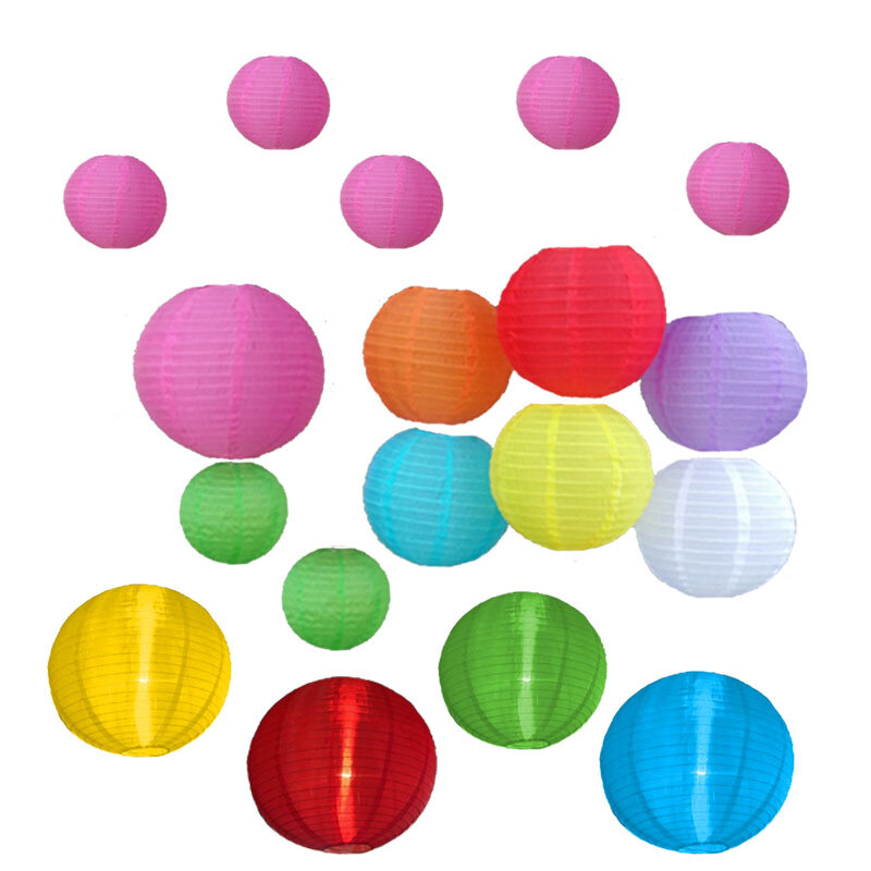 Vodootporna tkanina u 9 boja kineski lampioni vjenčanje tržni centar škola Aktivnosti na otvorenom rođendanska zabava Blagdanska dekoracija najlonski lampioni