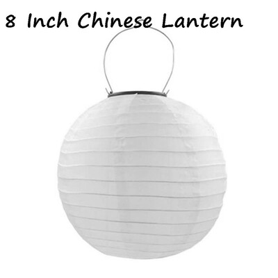 12 collu ūdensnecaurlaidīgs LED saules audums ķīniešu laternas āra festivāla kāzu ballīte dārza saules piekaramās lampas gaismas dekors