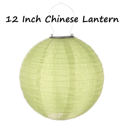 12 collu ūdensnecaurlaidīgs LED saules audums ķīniešu laternas āra festivāla kāzu ballīte dārza saules piekaramās lampas gaismas dekors