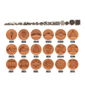 bőrnyomó eszköz Bőrkézműves bélyegzőeszközök készítése Művészeti Bőr Projekt Minták Termékek Bőrbélyegzők Sóvárgás