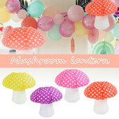 1-osaline lainepunktiga seenekujuline paberlatern