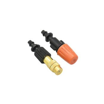 1/4 ίντσας ακροφύσιο Dripper Watering Sprayer Misting sprinkler with Hose Tee Barb Thread Connector για σύστημα άρδευσης κήπου