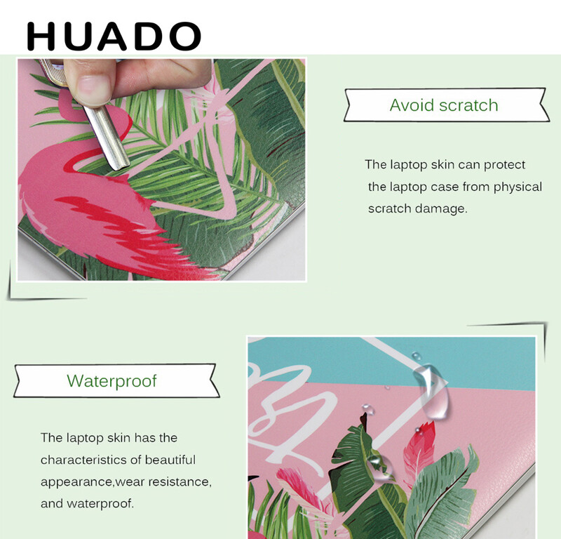 Feather Bell klēpjdatora uzlīmes 15,6 collu uzlīmes ādas uzlīme Vinila noņemšana Jauki, smieklīgi piezīmjdatora vāka noformējums atbilst 13,3 collu 14 collu 15,4 collu 15,6 collu izmēram