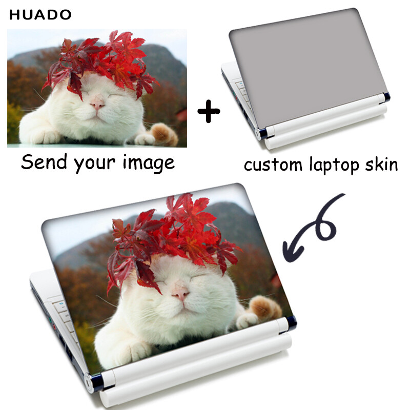 Feather Bell klēpjdatora uzlīmes 15,6 collu uzlīmes ādas uzlīme Vinila noņemšana Jauki, smieklīgi piezīmjdatora vāka noformējums atbilst 13,3 collu 14 collu 15,4 collu 15,6 collu izmēram