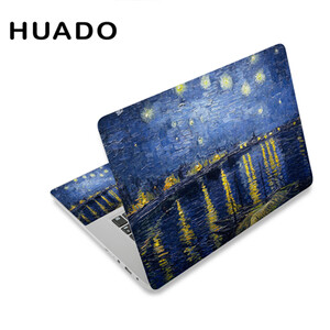Olajfestmény 15,6 hüvelykes laptop bőrön matrica matrica borító PVC notebook Újrafelhasználható vinil Macbook/ Lenovo/ hp/ asus/ acer/xiaomi