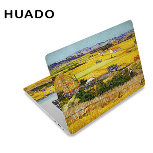 Olajfestmény 15,6 hüvelykes laptop bőrön matrica matrica borító PVC notebook Újrafelhasználható vinil Macbook/ Lenovo/ hp/ asus/ acer/xiaomi