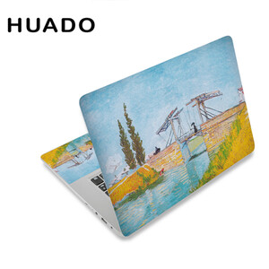 Olajfestmény 15,6 hüvelykes laptop bőrön matrica matrica borító PVC notebook Újrafelhasználható vinil Macbook/ Lenovo/ hp/ asus/ acer/xiaomi