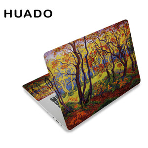 Olajfestmény 15,6 hüvelykes laptop bőrön matrica matrica borító PVC notebook Újrafelhasználható vinil Macbook/ Lenovo/ hp/ asus/ acer/xiaomi