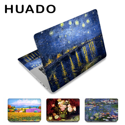 Oil Paiting 15.6 inch Laptop Skin Decal Sticker Cover PVC Notebook Vinil reutilizabil Macbook/ Lenovo/ hp/ asus/ acer/xiaomi