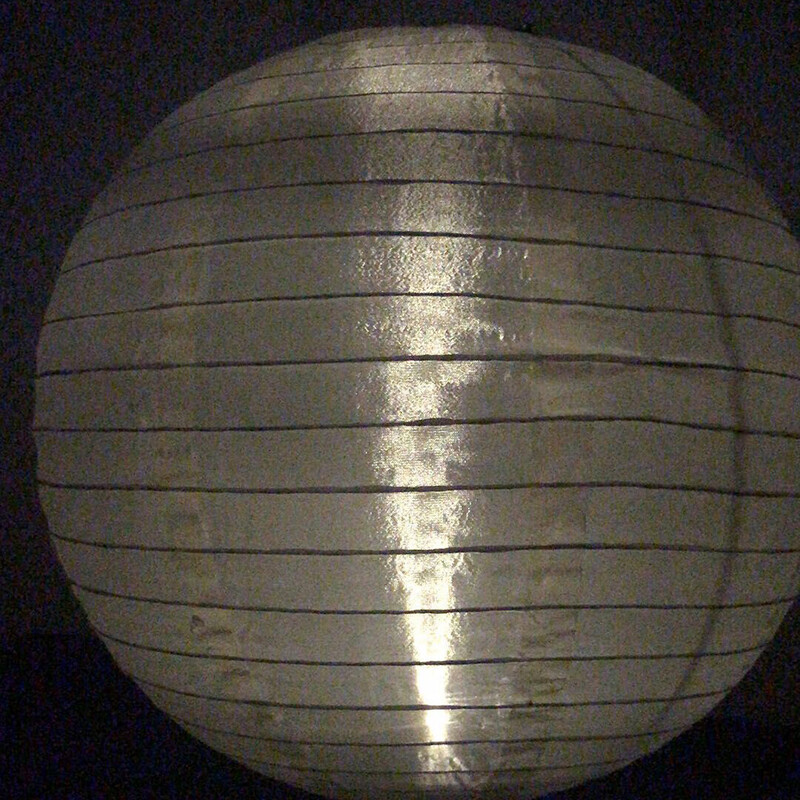 20 cm LED saulės žibinto lempa lauko kiemo festivalio šventės dekoro pakabinama šviesa