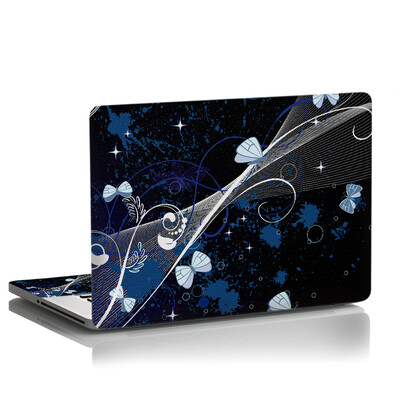 Autocolante de vinil Butterfly Laptop 15.6" piele mackbook pentru 15" 17" 14" 13" decalcomanii pentru capac notebook pentru xiaomi pro 13.3 lenovo asus