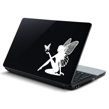 Creative Notebook Decal Butterflty Fairy Vinyl Laptop Sticker за MacBook Air Pro 14 16 Retina 13 15 Inch Mac Art Skin Tablet PC