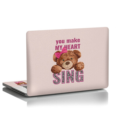 Naljepnica slatkog dizajna 15.6 naljepnica za prijenosno računalo Naljepnice za kožu prijenosnog računala Poklopac za prijenosno računalo Ljetni stil Umjetnost odgovara 13.3" 14" 16" Univerzalna