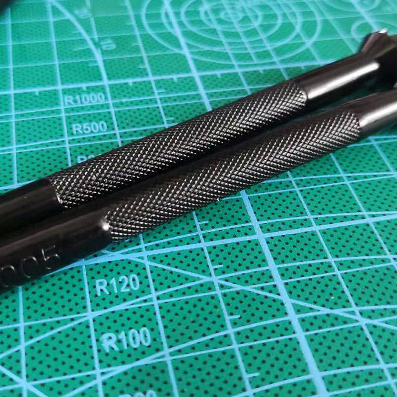  Alati za izradu kožnog radnog sedla Rezbarenje kožnih pečata 6 komada Kalup za utiskivanje