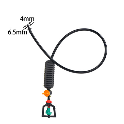 Zavlažovanie záhradných skleníkov, zavesené na 5/7-cestnom nastavení, mosadzný plastový zavlažovací chladiaci postrekovač