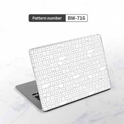 Autocolante universale pentru laptop DIY Skins Vinyl Creative Skin Case 13.3"15.6"17" pentru Macbook/Lenovo/Asus/Hp/Acer Decorate Sticker Decal