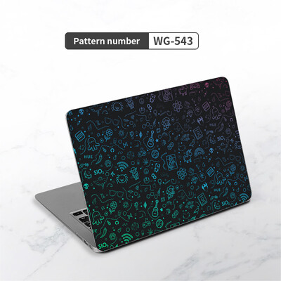 Autocolante universale pentru laptop DIY Skins Vinyl Creative Skin Case 13.3"15.6"17" pentru Macbook/Lenovo/Asus/Hp/Acer Decorate Sticker Decal