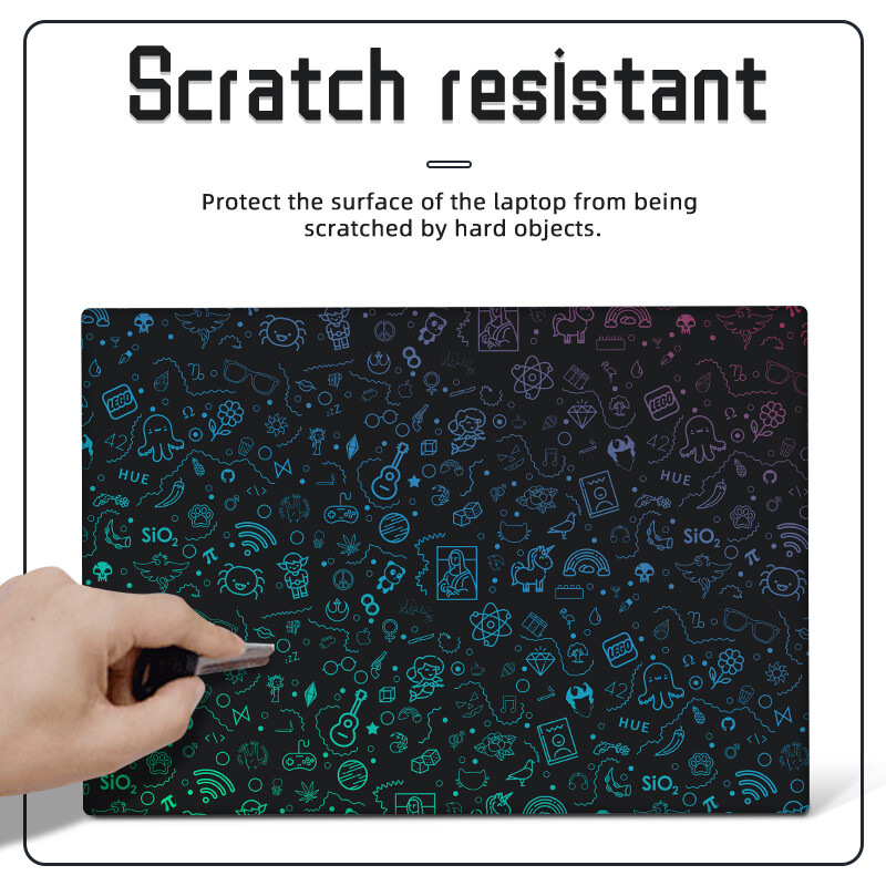 Autocolante universale pentru laptop DIY Skins Vinyl Creative Skin Case 13.3"15.6"17" pentru Macbook/Lenovo/Asus/Hp/Acer Decorate Sticker Decal