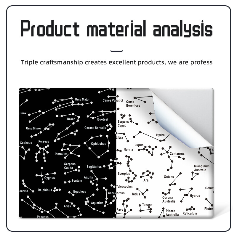 Autocolante universale pentru laptop DIY Skins Vinyl Creative Skin Case 13.3"15.6"17" pentru Macbook/Lenovo/Asus/Hp/Acer Decorate Sticker Decal