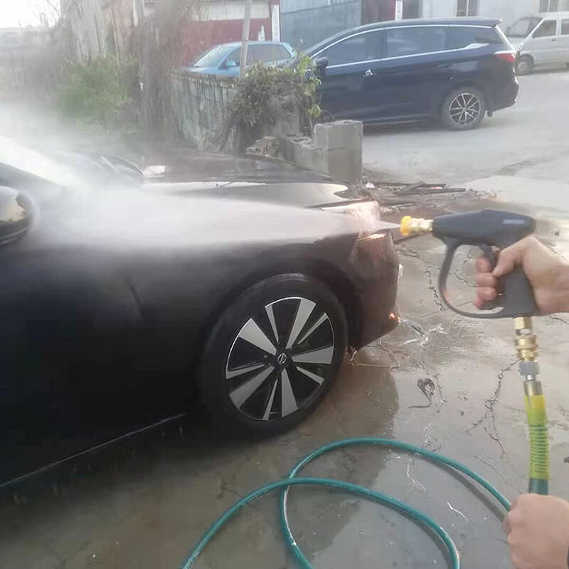 Vysokotlaková vodná pištoľ do auta, čistič mydla, penový rozprašovač, trysky rozprašovača, rýchloupínacie príslušenstvo pre umývanie auta, 14MM M22 objímka 1/4"