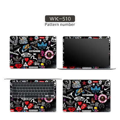 Laptop matricák bőre PVC graffiti borító 11"13,3"14"15,6"17,3" Vinyl Originality Decorate Decal Macbookhoz //Acer/Lenovo/HP
