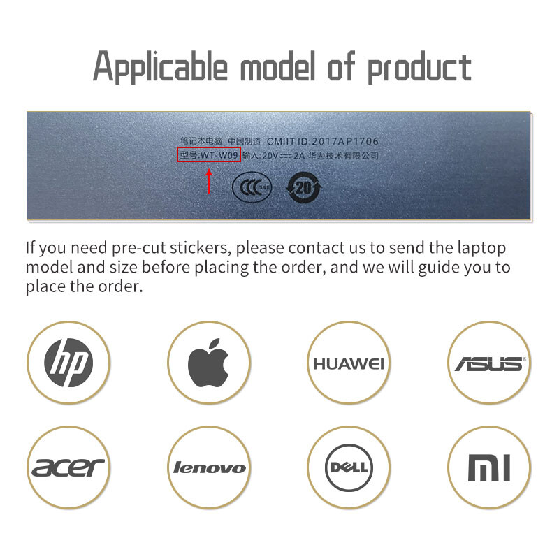 Laptop matricák bőre PVC graffiti borító 11"13,3"14"15,6"17,3" Vinyl Originality Decorate Decal Macbookhoz //Acer/Lenovo/HP