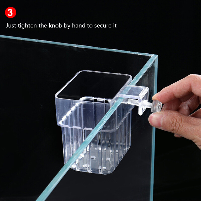 Držač vodenih biljaka za akvarij, viseće čaše za akvarijske posude, košara za biljke na zidu, plastični lonac za vodene biljke