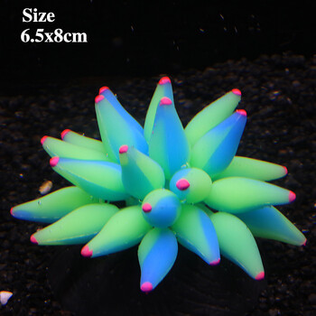 Fluorescent Bubble Coral Luminescence Effect Succulent Coral Fish Tank Aquarium Underwater World Plant διακοσμητικά αξεσουάρ