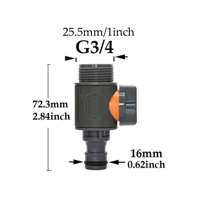 3/4" samec/samica, rýchlospojka na kohútik, vsuvka, záhradná hadica, závit, guľový ventil, armatúry, oprava hadičiek, adaptér na zavlažovaciu pištoľ.
