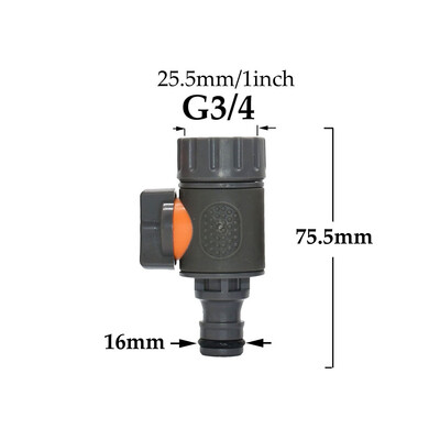 3/4" samec/samica, rýchlospojka na kohútik, vsuvka, záhradná hadica, závit, guľový ventil, armatúry, oprava hadičiek, adaptér na zavlažovaciu pištoľ.