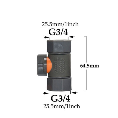 3/4" samec/samica, rýchlospojka na kohútik, vsuvka, záhradná hadica, závit, guľový ventil, armatúry, oprava hadičiek, adaptér na zavlažovaciu pištoľ.