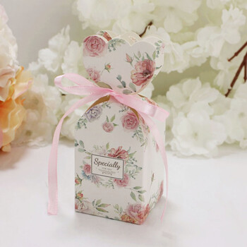 10 τμχ/παρτίδα Μαρμάρινο σχέδιο Wedding Dragees Box Flower Wedding Party Gift Boxes Μπομπονιέρες Γάμου Κουτιά δώρου για εκδηλώσεις γάμου