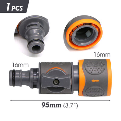 1/2" 3/4" 1" vyriškas adapteris Y-jungties vandens laistymo priedai Naudotini sodo žarnos čiaupo įjungimo/išjungimo vožtuvas 16 mm greitoji jungtis