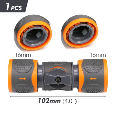 1/2" 3/4" 1" vyriškas adapteris Y-jungties vandens laistymo priedai Naudotini sodo žarnos čiaupo įjungimo/išjungimo vožtuvas 16 mm greitoji jungtis