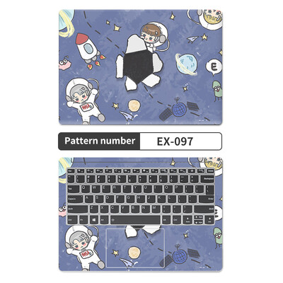 DIY Laptop Skins Αυτοκόλλητα Notebook Vinyl Skin Cover Decal Αξεσουάρ φορητού υπολογιστή για 12"13.3"14"15.6"17.3" για Macbook /Lenovo/Acer