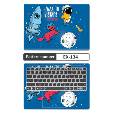 DIY Laptop Skins Αυτοκόλλητα Notebook Vinyl Skin Cover Decal Αξεσουάρ φορητού υπολογιστή για 12"13.3"14"15.6"17.3" για Macbook /Lenovo/Acer