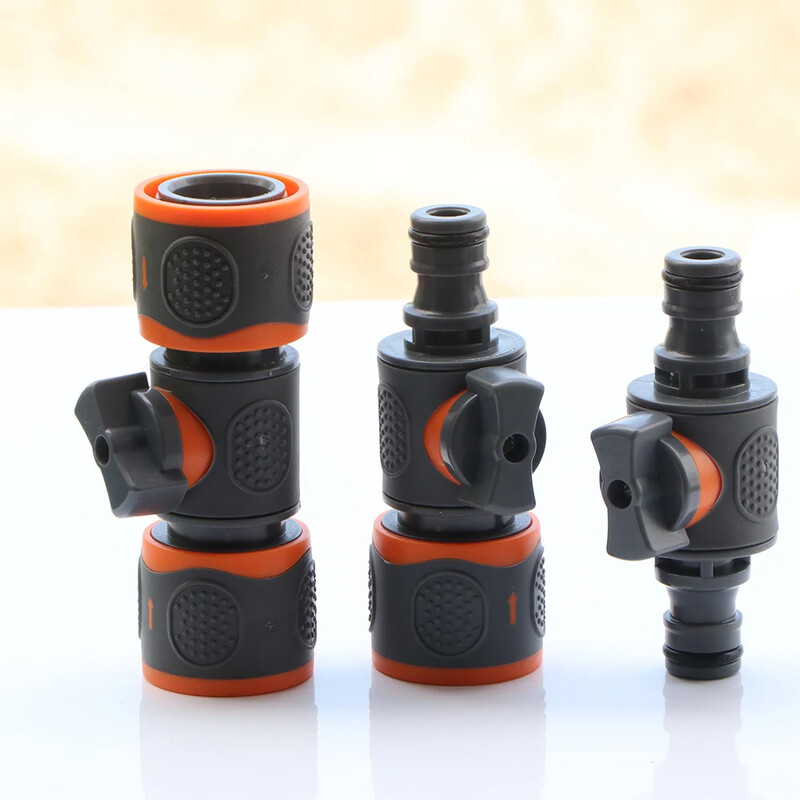 1vnt 16 mm rutulinio vožtuvo žarnos adapteris greitosios jungties sujungimo jungties ilgintuvas Jungties remontas sodo drėkinimo vamzdžių stabdymo vandeniui