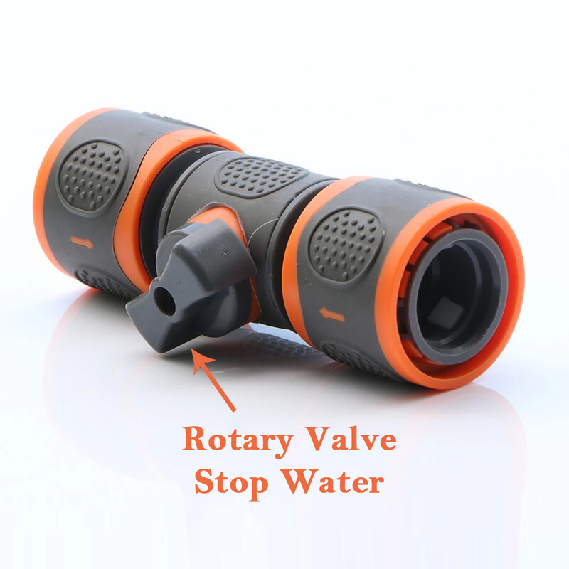 1vnt 16 mm rutulinio vožtuvo žarnos adapteris greitosios jungties sujungimo jungties ilgintuvas Jungties remontas sodo drėkinimo vamzdžių stabdymo vandeniui