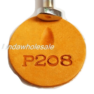 Nástroj na rezbárstvo z kože, japonský remeselný nástroj na tlač P208/P206/P233/P703/P972/P367, kožená pečiatka.