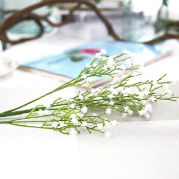 1 τεμ Babysbreath Τεχνητό λουλούδι Ψεύτικο λουλούδι για γάμο αξεσουάρ DIY μπουκέτο λουλουδιών Διακοσμήσεις πάρτι για το σπίτι του ξενοδοχείου