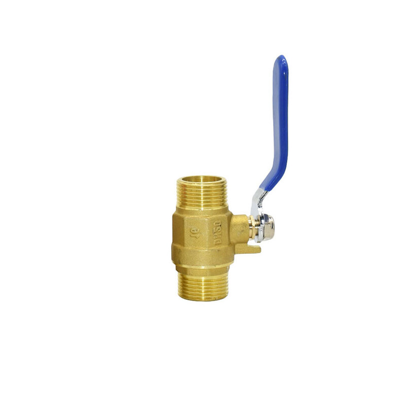 Sárgaréz G1/2 G3/4 G1 Apa menetes csatlakozó golyóscsap réz fém menetes vízcső csatlakozó javítás csap réz szerelvények