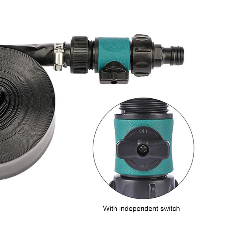 Vízcső kapcsoló dupla kerti csaptelep Vízelosztó több kimeneti tömlő csatlakozója Y csap elosztó csatlakozója mellbimbó csonkja