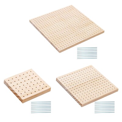 Plăci de blocare croșetate Materiale de croșetat Covorașe de blocare pentru pătrate de buniță Pălării de tricotat Husă de pernă DIY tricot geanți pentru adulți