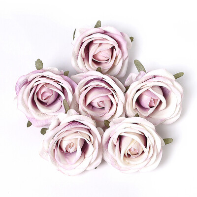 10 τμχ Τριαντάφυλλο Τεχνητά Λουλούδια Μεταξωτό Ψεύτικα Λουλούδια Κεφαλές για Διακόσμηση Σπιτιού Διακόσμηση Γάμου Νυφικά DIY Στολίδια στεφάνι Αξεσουάρ