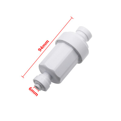 Mikrofiltre s rýchlospojkou 1/4" a 3/8", filtrácia pre záhradný zavlažovací systém, 40 mikrónové filtre s vonkajším priemerom 6,35/9,52 mm, armatúry na čističku potrubí