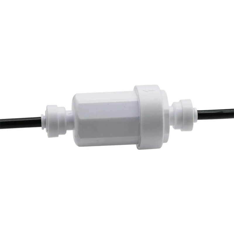 Mikrofiltre s rýchlospojkou 1/4" a 3/8", filtrácia pre záhradný zavlažovací systém, 40 mikrónové filtre s vonkajším priemerom 6,35/9,52 mm, armatúry na čističku potrubí