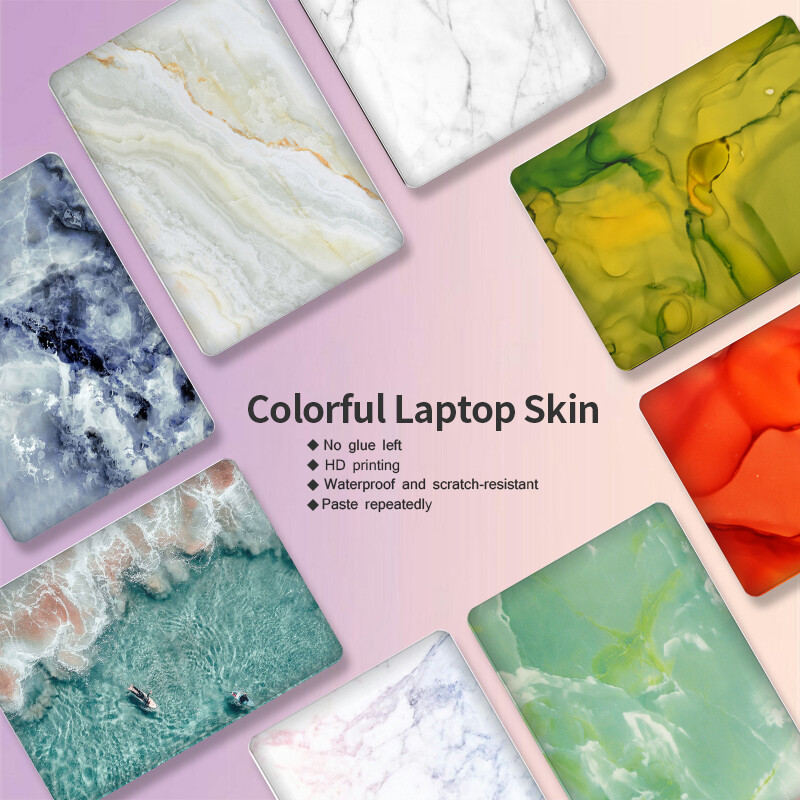 Laptop Notebook Skin Laptop matrica Márvány borító Art Decal 13,3" 14" 15,6" 16" Laptop Dekoráció